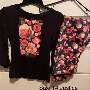 Justice Size 14 outfit. Brand new and never worn!